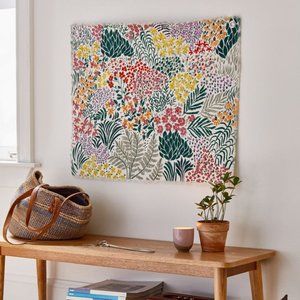 Urban Outfitters Meadow Embroidered Tapestry